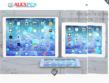 Tablet Screenshot of alexpcs.com